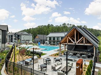 Large outdoor gathering area